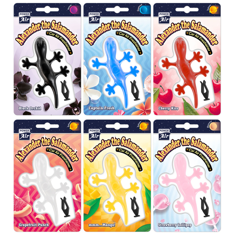 Αρωματικό Αυτοκινήτου Αεραγωγού Salamander 24,5 g Power Air - BLACK ORCHID