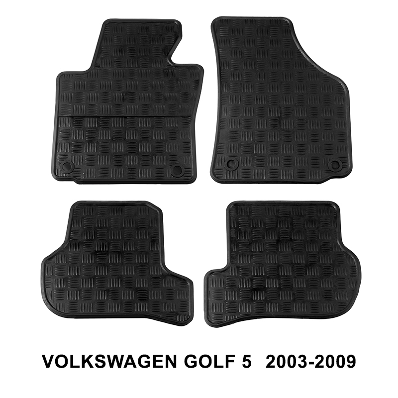 ΣΚΑΦΑΚΙΑ ΠΑΤΑΚΙΑ ΕΙΔΙΚΑ ΣΕΤ ΜΑΥΡΑ 4 ΤΜΧ - V.GOLF 5 03-08