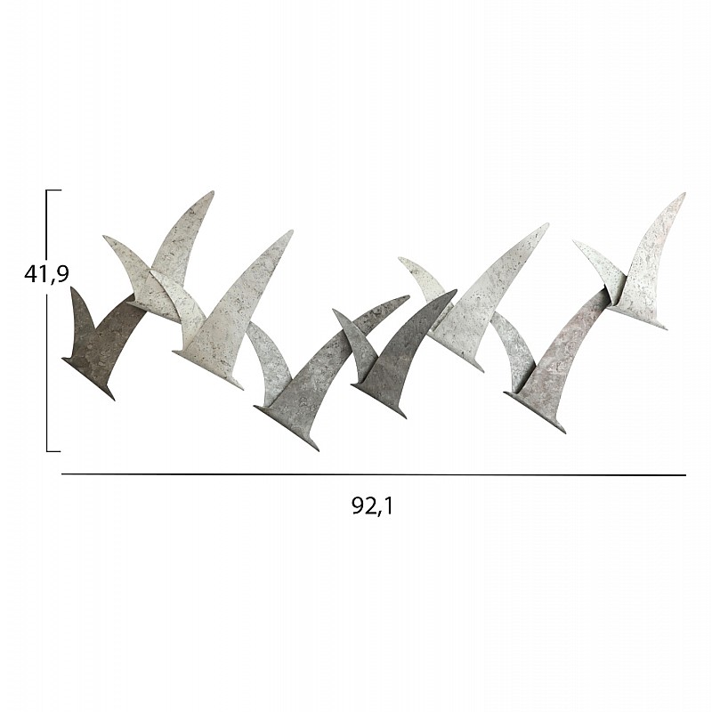 ΔΙΑΚΟΣΜΗΤΙΚΟ ΤΟΙΧΟΥ ΜΕΤΑΛΛΙΚΟ HM7553 92.1x41.9x4.4 ΔΙΑΚΟΣΜΗΤΙΚΟ ΤΟΙΧΟΥ ΜΕΤΑΛΛΙΚΟ HM7553 92.1x41.9x4.4