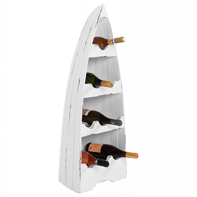 ΚΑΘΕΤΗ ΚΑΒΑ ΜΠΟΥΚΑΛΙΩΝ 10 ΘΕΣΕΩΝ ΣΕ ΣΧΗΜΑ ΒΑΡΚΑΣ ΑΠΟ ΜΑΟΝΙ HM9493 36x26x92,5 εκ.