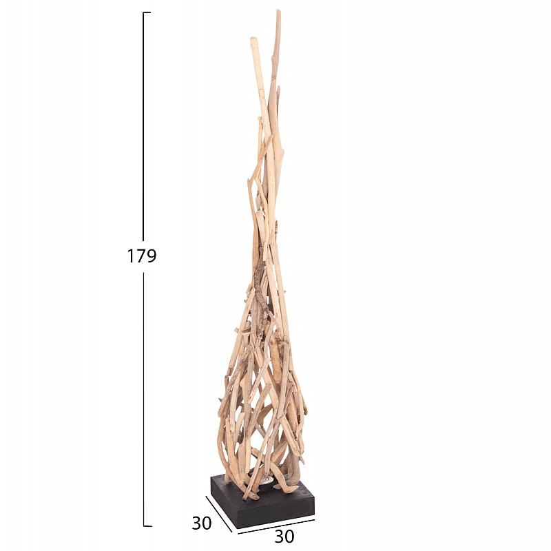 ΔΙΑΚΟΣΜΗΤΙΚΟ ΦΩΤΙΣΤΙΚΟ ΔΑΠΕΔΟΥ FLAMER HM4439 DRIFTWOOD ΣΕ ΦΥΣΙΚΟ 30x30x179Υεκ. ΔΙΑΚΟΣΜΗΤΙΚΟ ΦΩΤΙΣΤΙΚΟ ΔΑΠΕΔΟΥ FLAMER HM4439 DRIFTWOOD ΣΕ ΦΥΣΙΚΟ 30x30x179Υεκ.