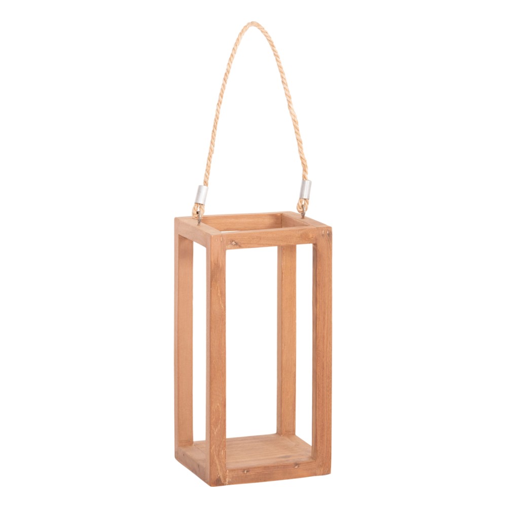 ΕΠΙΤΡΑΠΕΖΙΟ ΔΙΑΚΟΣΜΗΤΙΚΟ ΦΑΝΑΡΙ ΓΙΑ ΚΕΡΙ FENT HM4583 ΞΥΛΟ TEAK ΦΥΣΙΚΟ 15x15x30-53Υεκ.