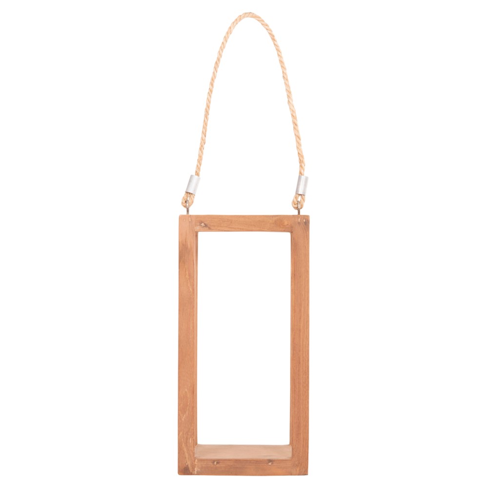 ΕΠΙΤΡΑΠΕΖΙΟ ΔΙΑΚΟΣΜΗΤΙΚΟ ΦΑΝΑΡΙ ΓΙΑ ΚΕΡΙ FENT HM4583 ΞΥΛΟ TEAK ΦΥΣΙΚΟ 15x15x30-53Υεκ.