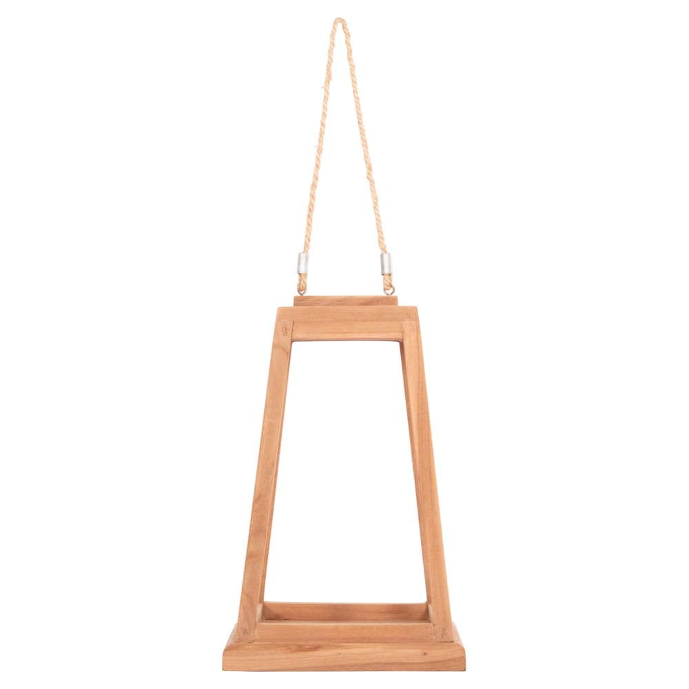 ΕΠΙΤΡΑΠΕΖΙΟ ΔΙΑΚΟΣΜΗΤΙΚΟ ΦΑΝΑΡΙ ΓΙΑ ΚΕΡΙ RAMI HM4584 ΞΥΛΟ TEAK ΦΥΣΙΚΟ 25x25x39-67Υεκ.