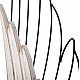 ΔΙΑΚΟΣΜΗΤΙΚΟ ΤΟΙΧΟΥ ΣΕΤ 2ΤΜΧ ΦΤΕΡΑ HM4223 MDF ΣΕ ΛΕΥΚΟ-ΜΑΥΡΟ ΜΕΤΑΛΛΟ 39x1,5x92Υ εκ. ΔΙΑΚΟΣΜΗΤΙΚΟ ΤΟΙΧΟΥ ΣΕΤ 2ΤΜΧ ΦΤΕΡΑ HM4223 MDF ΣΕ ΛΕΥΚΟ-ΜΑΥΡΟ ΜΕΤΑΛΛΟ 39x1,5x92Υ εκ.