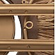 ΡΟΛΟΙ ΤΟΙΧΟΥ HM4200 ΜΕΤΑΛΛΟ & ΙΝΕΣ RAFFIA ΣΕ ΓΗΙΝΑ ΧΡΩΜΑΤΑ 100x49Υεκ.