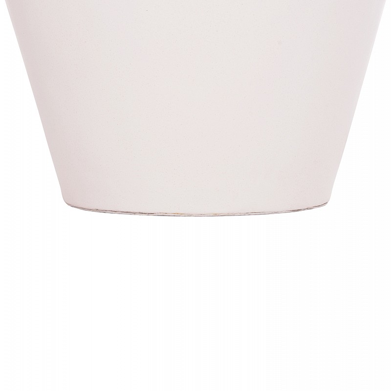 ΔΙΑΚΟΣΜΗΤΙΚΟ ΒΑΖΟ ΔΑΠΕΔΟΥ NEBULA HM4661.02 FIBER CEMENT ΛΕΥΚΟ--ΞΥΛΟ ΤΕΑΚ Φ60x115Υεκ.