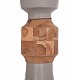 ΔΙΑΚΟΣΜΗΤΙΚΟ ΒΑΖΟ ΔΑΠΕΔΟΥ NEBULA HM4661.03 FIBER CEMENT ΓΚΡΙ--ΞΥΛΟ ΤΕΑΚ Φ60x115Υεκ.