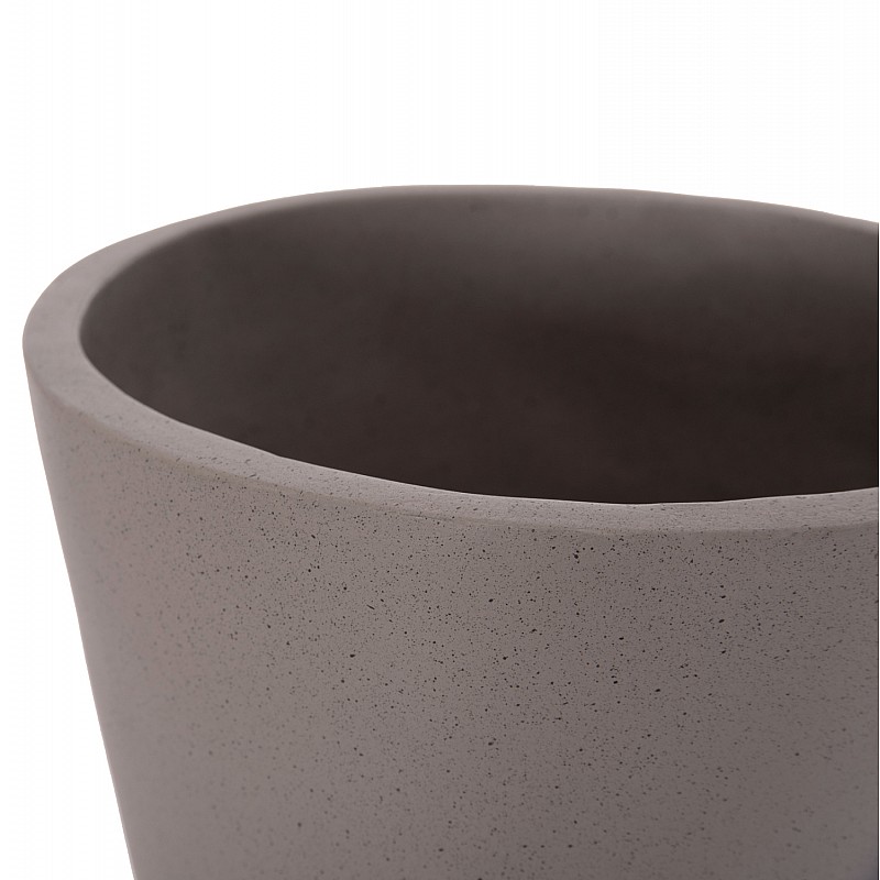 ΔΙΑΚΟΣΜΗΤΙΚΟ ΒΑΖΟ ΔΑΠΕΔΟΥ NEBULA HM4661.03 FIBER CEMENT ΓΚΡΙ--ΞΥΛΟ ΤΕΑΚ Φ60x115Υεκ.