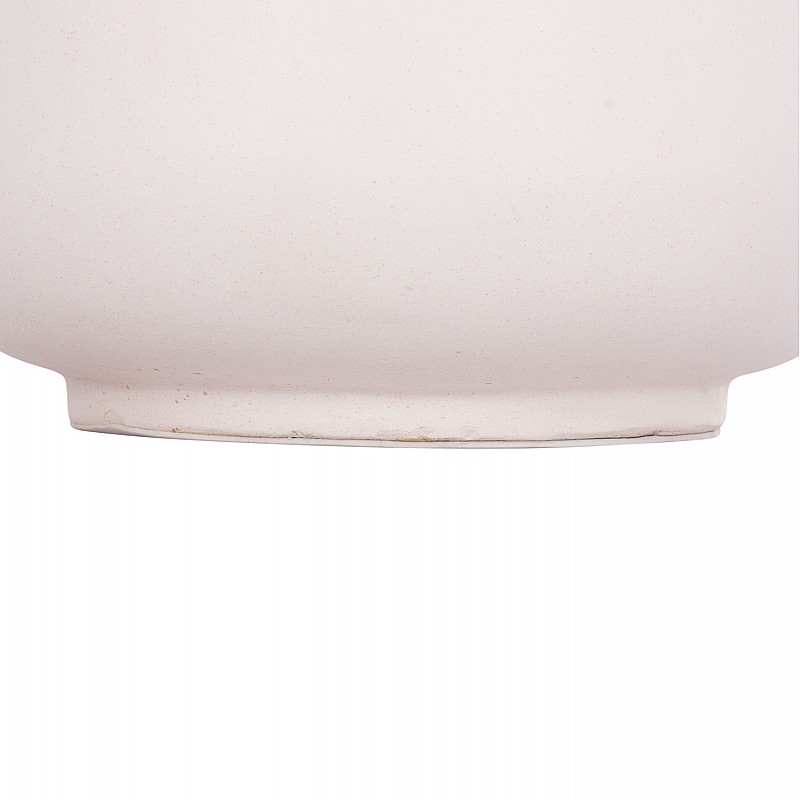 ΔΙΑΚΟΣΜΗΤΙΚΟ ΒΑΖΟ ΔΑΠΕΔΟΥ LINTER HM4662.02L FIBER CEMENT ΛΕΥΚΟ--ΞΥΛΟ ΤΕΑΚ Φ41x47Υεκ.