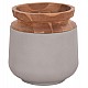 ΔΙΑΚΟΣΜΗΤΙΚΟ ΒΑΖΟ ΔΑΠΕΔΟΥ LINTER HM4662.03L FIBER CEMENT ΓΚΡΙ--ΞΥΛΟ ΤΕΑΚ Φ41x47Υ ΔΙΑΚΟΣΜΗΤΙΚΟ ΒΑΖΟ ΔΑΠΕΔΟΥ LINTER HM4662.03L FIBER CEMENT ΓΚΡΙ--ΞΥΛΟ ΤΕΑΚ Φ41x47Υ