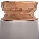 ΔΙΑΚΟΣΜΗΤΙΚΟ ΒΑΖΟ ΔΑΠΕΔΟΥ LINTER HM4662.03S FIBER CEMENT ΓΚΡΙ--ΞΥΛΟ ΤΕΑΚ Φ34x60Υεκ.
