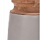 ΔΙΑΚΟΣΜΗΤΙΚΟ ΒΑΖΟ ΔΑΠΕΔΟΥ LINTER HM4662.03S FIBER CEMENT ΓΚΡΙ--ΞΥΛΟ ΤΕΑΚ Φ34x60Υεκ.
