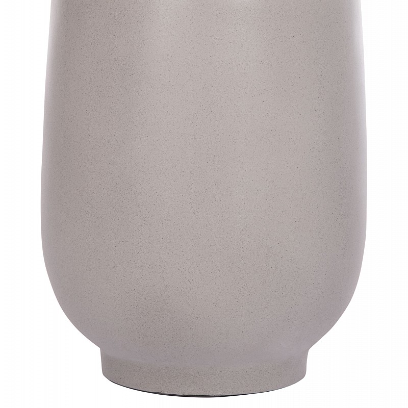 ΔΙΑΚΟΣΜΗΤΙΚΟ ΒΑΖΟ ΔΑΠΕΔΟΥ LINTER HM4662.03S FIBER CEMENT ΓΚΡΙ--ΞΥΛΟ ΤΕΑΚ Φ34x60Υεκ.