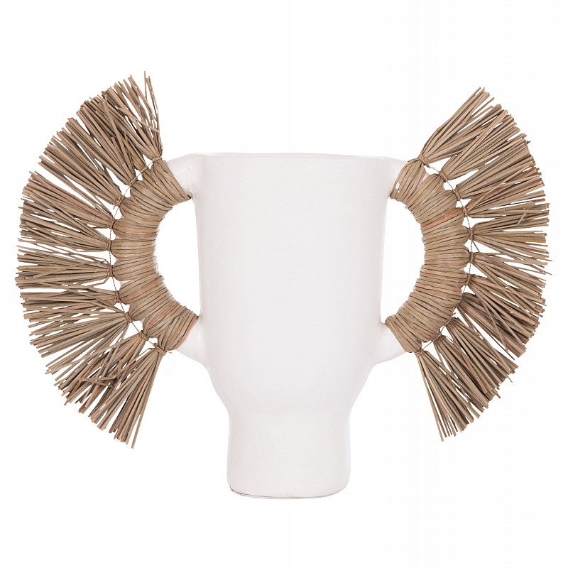 ΕΠΙΤΡΑΠΕΖΙΟ ΔΙΑΚΟΣΜΗΤΙΚΟ ΒΑΖΟ ALICA HM4668.02S ΛΕΥΚΗ ΤΕΡΑΚΟΤΑ & GRASS--55x19x34Υεκ ΕΠΙΤΡΑΠΕΖΙΟ ΔΙΑΚΟΣΜΗΤΙΚΟ ΒΑΖΟ ALICA HM4668.02S ΛΕΥΚΗ ΤΕΡΑΚΟΤΑ & GRASS--55x19x34Υεκ