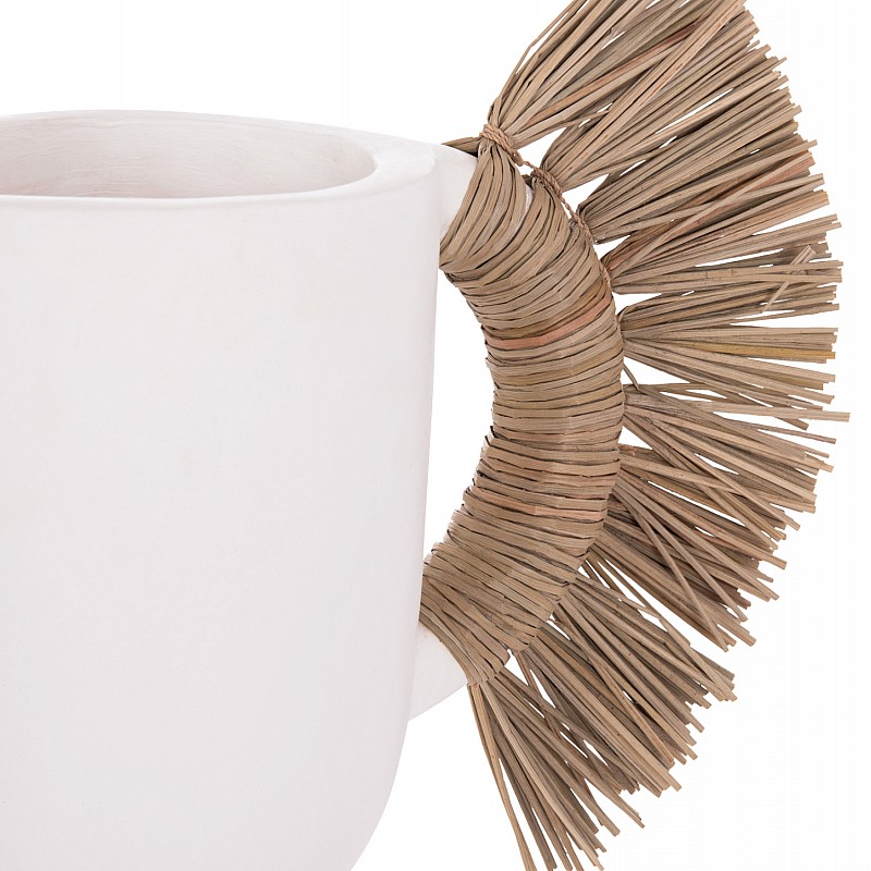 ΕΠΙΤΡΑΠΕΖΙΟ ΔΙΑΚΟΣΜΗΤΙΚΟ ΒΑΖΟ ALICA HM4668.02S ΛΕΥΚΗ ΤΕΡΑΚΟΤΑ & GRASS--55x19x34Υεκ ΕΠΙΤΡΑΠΕΖΙΟ ΔΙΑΚΟΣΜΗΤΙΚΟ ΒΑΖΟ ALICA HM4668.02S ΛΕΥΚΗ ΤΕΡΑΚΟΤΑ & GRASS--55x19x34Υεκ