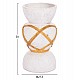 ΔΙΑΚΟΣΜΗΤΙΚΟ ΒΑΖΟ ΔΑΠΕΔΟΥ MAYNARD HM4672.02S TERRACOTTA ΛΕΥΚΟ--RATTAN Φ27.5x50Υεκ ΔΙΑΚΟΣΜΗΤΙΚΟ ΒΑΖΟ ΔΑΠΕΔΟΥ MAYNARD HM4672.02S TERRACOTTA ΛΕΥΚΟ--RATTAN Φ27.5x50Υεκ
