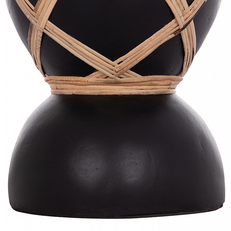 ΔΙΑΚΟΣΜΗΤΙΚΟ ΒΑΖΟ ΔΑΠΕΔΟΥ MAYNARD HM4672.01S TERRACOTTA ΜΑΥΡΟ-RATTAN Φ27.5x50Υ ΔΙΑΚΟΣΜΗΤΙΚΟ ΒΑΖΟ ΔΑΠΕΔΟΥ MAYNARD HM4672.01S TERRACOTTA ΜΑΥΡΟ-RATTAN Φ27.5x50Υ