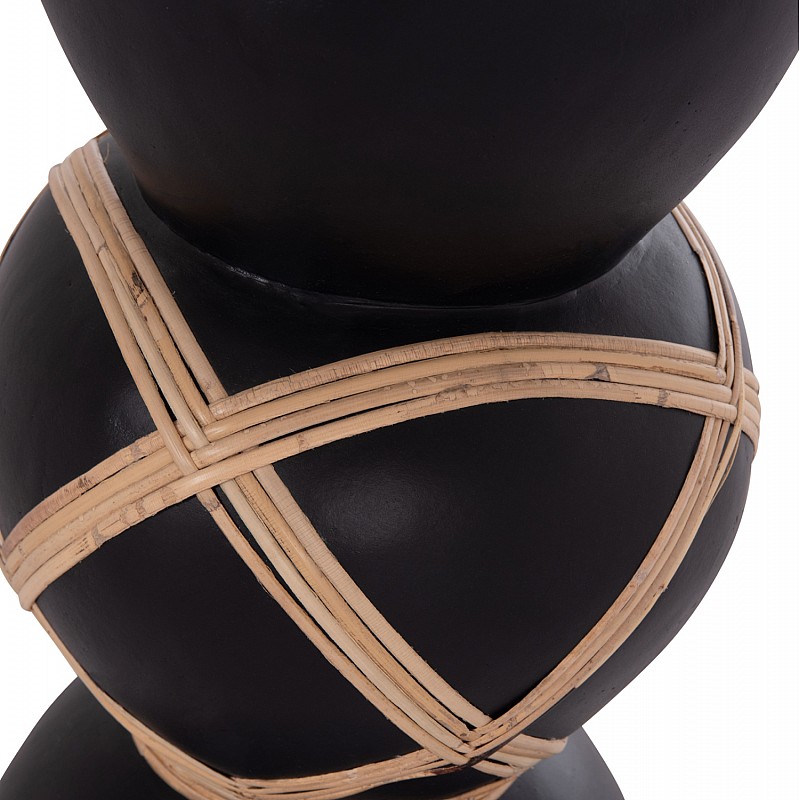 ΔΙΑΚΟΣΜΗΤΙΚΟ ΒΑΖΟ ΔΑΠΕΔΟΥ MAYNARD HM4672.01S TERRACOTTA ΜΑΥΡΟ-RATTAN Φ27.5x50Υ ΔΙΑΚΟΣΜΗΤΙΚΟ ΒΑΖΟ ΔΑΠΕΔΟΥ MAYNARD HM4672.01S TERRACOTTA ΜΑΥΡΟ-RATTAN Φ27.5x50Υ