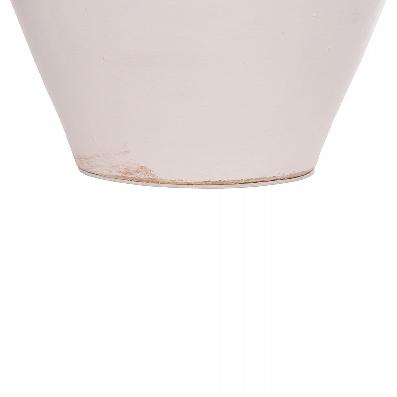 ΔΙΑΚΟΣΜΗΤΙΚΟΣ ΑΜΦΟΡΕΑΣ FEAX HM4676.02L ΛΕΥΚΗ ΤΕΡΑΚΟΤΑ--35x35x58Υεκ.