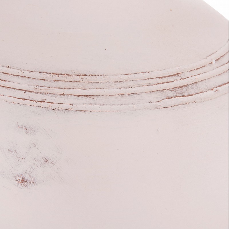 ΔΙΑΚΟΣΜΗΤΙΚΟΣ ΑΜΦΟΡΕΑΣ FEAX HM4676.02S ΛΕΥΚΗ ΤΕΡΑΚΟΤΑ--35x35x48Υεκ.