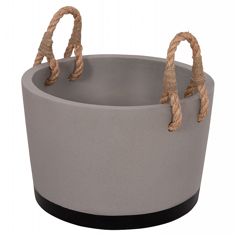 ΓΛΑΣΤΡΑ ΕΣ. ΧΩΡΟΥ ΣΕΙΡΑ TRYLL HM4690L FIBER CEMENT ΓΚΡΙ & ΣΧΟΙΝΙ Φ40x25,5Υεκ.