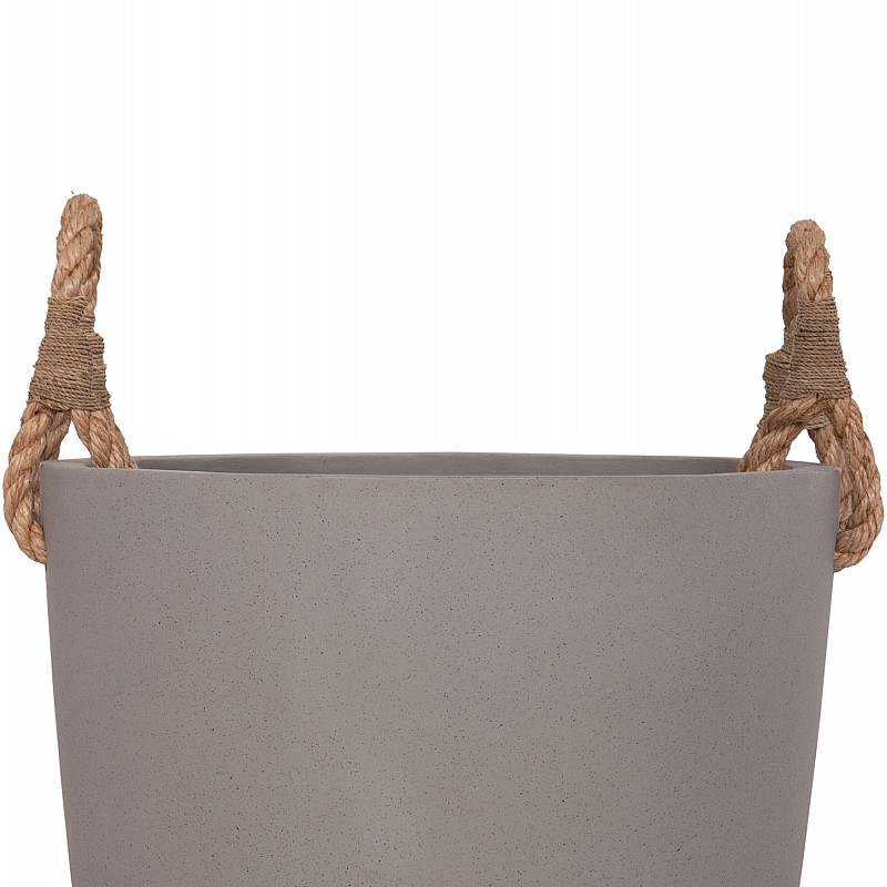 ΓΛΑΣΤΡΑ ΕΣ. ΧΩΡΟΥ ΣΕΙΡΑ TRYLL HM4690L FIBER CEMENT ΓΚΡΙ & ΣΧΟΙΝΙ Φ40x25,5Υεκ.