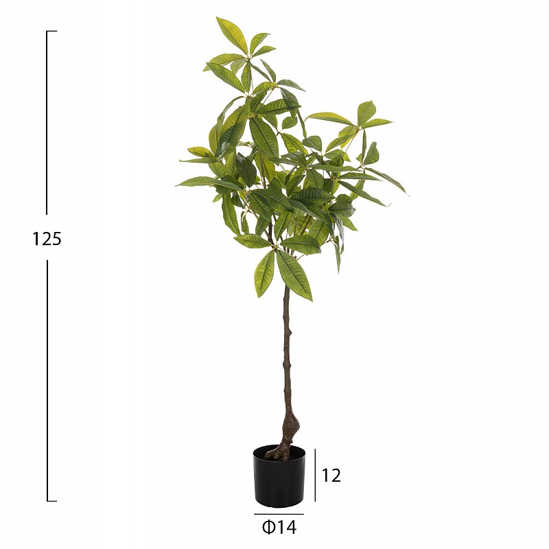 ΔΙΑΚΟΣΜΗΤΙΚΟ ΣΥΝΘΕΤΙΚΟ ΦΥΤΟ HM4018 ΠΑΧΥΡΑ ΜΕ ΓΛΑΣΤΡΑ 125Υ εκ.