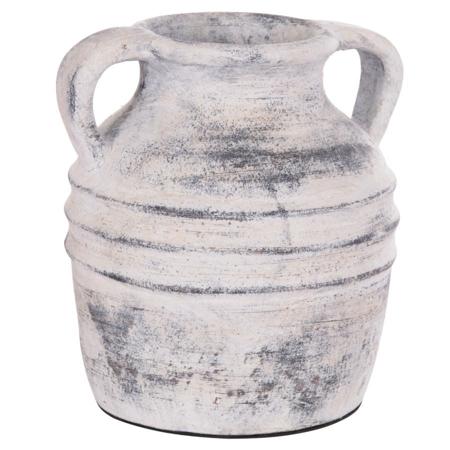 ΔΙΑΚΟΣΜΗΤΙΚΟ ΕΠΙΤΡΑΠΕΖΙΟ ΒΑΖΟ VERMO HM4398 ΤΕΡΑΚΟΤΑ ΣΕ ΑΝΟΙΧΤΟ ΓΚΡΙ Φ21x22Υεκ.