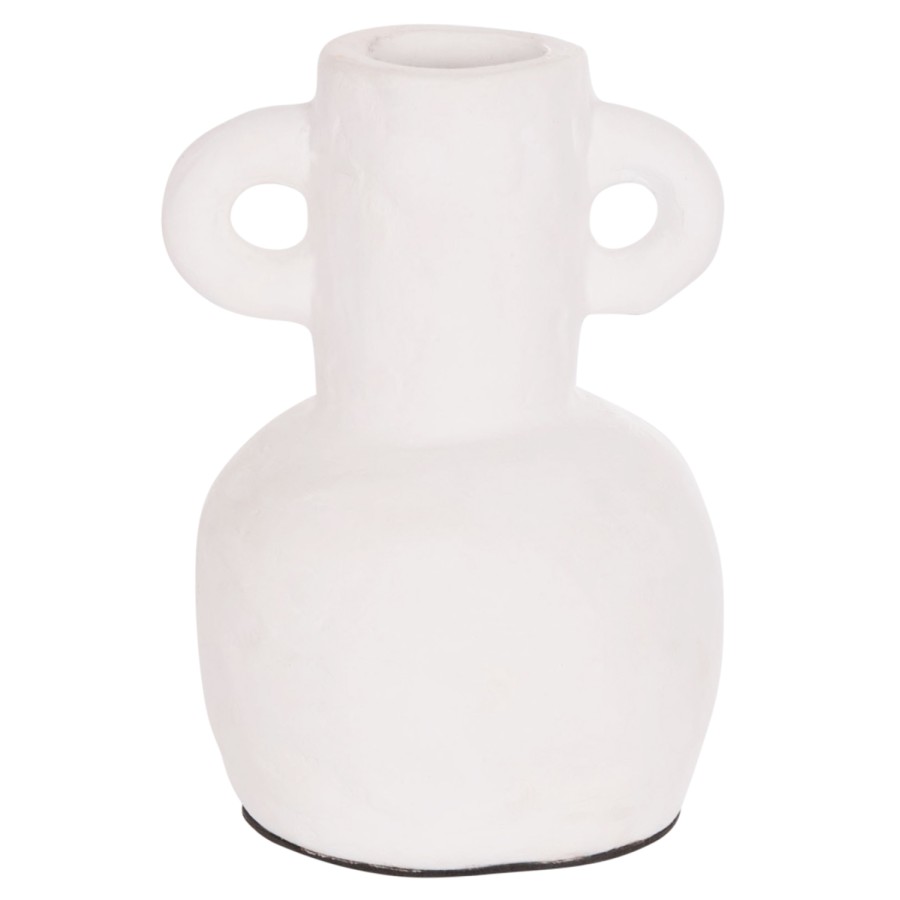 ΔΙΑΚΟΣΜΗΤΙΚΟ ΒΑΖΟ ΣΕΙΡΑ CLAYVON HM4406 ΤΕΡΑΚΟΤΑ ΣΕ ΛΕΥΚΟ Φ14x20Υεκ.