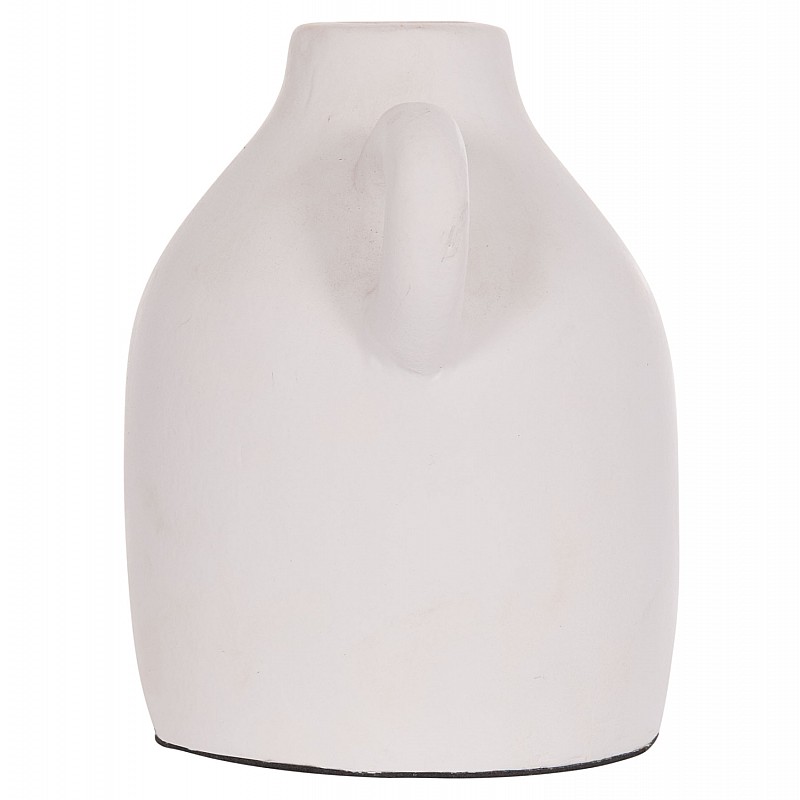 ΔΙΑΚΟΣΜΗΤΙΚΟ ΒΑΖΟ ΣΕΙΡΑ CLAYVON HM4407 ΤΕΡΑΚΟΤΑ ΣΕ ΛΕΥΚΟ 20x12x19Υεκ.