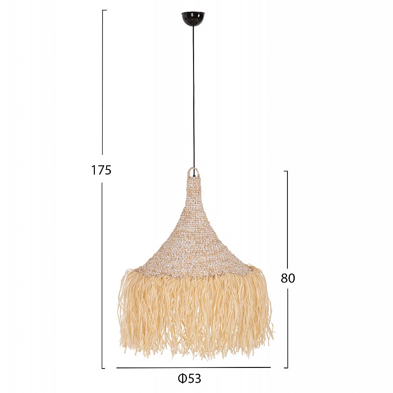 ΦΩΤΙΣΤΙΚΟ ΟΡΟΦΗΣ ΚΡΕΜΑΣΤΟ HM7816 ΚΡΟΣΙΑ ΑΠΟ ΦΥΛΛΑ ΦΟΙΝΙΚΑ ΣΕ ΦΥΣΙΚΟ ΧΡΩΜΑ Φ53x45Yεκ.