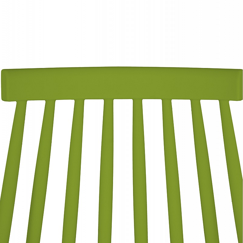 ΚΑΡΕΚΛΑ ΤΡΑΠΕΖΑΡΙΑΣ HM8052.08 VANESSA ΠΡΑΣΙΝΗ ΜΕ ΜΕΤΑΛΛΙΚΑ ΠΟΔΙΑ 42,5x47x81,5 εκ.