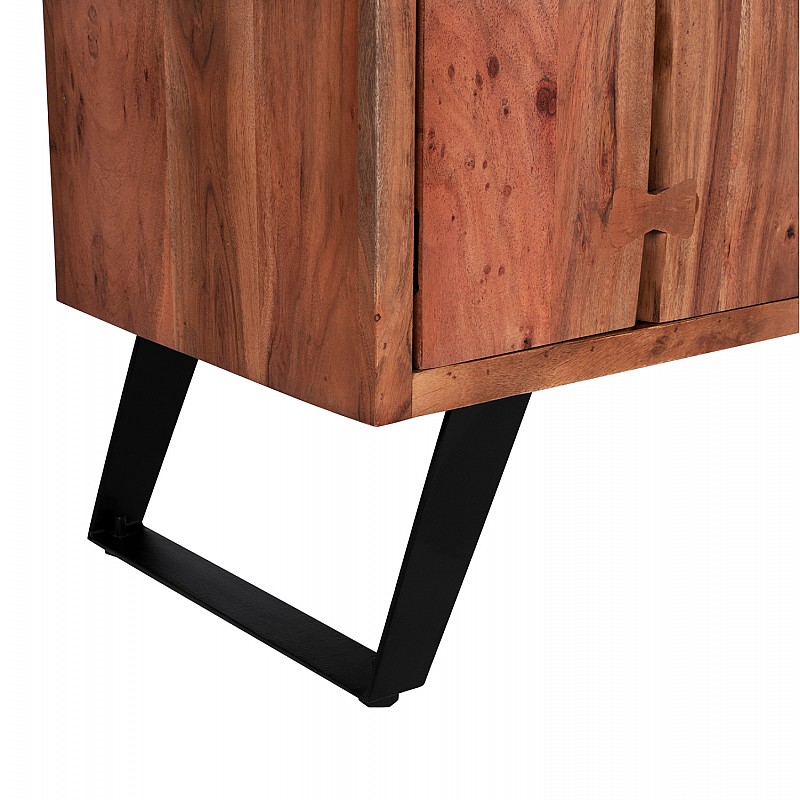 ΕΠΙΠΛΟ TV HM8177 FANSI ΑΠΟ ΜΑΣΙΦ ΞΥΛΟ ΑΚΑΚΙΑΣ ΦΥΣΙΚΟ 135Χ43Χ61,5Υεκ.