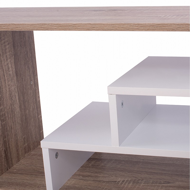 ΕΠΙΠΛΟ TV HUGH HM8764.01 120X29.5X39.5Y εκ. SONAMA ΛΕΥΚΟ ΕΠΙΠΛΟ TV HUGH HM8764.01 120X29.5X39.5Y εκ. SONAMA ΛΕΥΚΟ