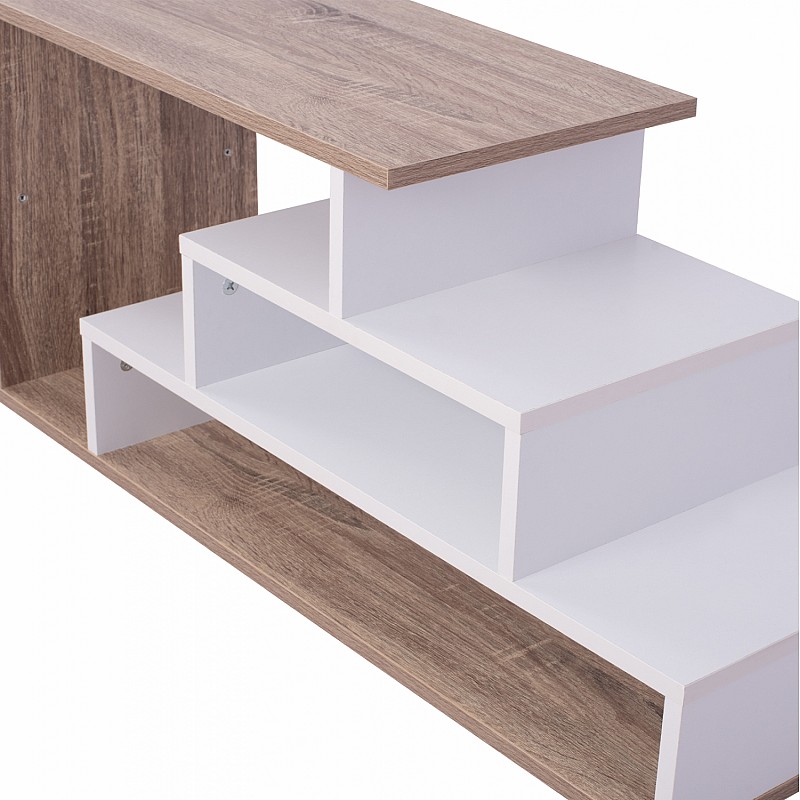 ΕΠΙΠΛΟ TV HUGH HM8764.01 120X29.5X39.5Y εκ. SONAMA ΛΕΥΚΟ ΕΠΙΠΛΟ TV HUGH HM8764.01 120X29.5X39.5Y εκ. SONAMA ΛΕΥΚΟ