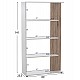 ΒΙΒΛΙΟΘΗΚΗ HARVEY HM8770 80X23X141 ΛΕΥΚΟ ΒΙΒΛΙΟΘΗΚΗ HARVEY HM8770 80X23X141 ΛΕΥΚΟ