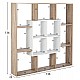 ΒΙΒΛΙΟΘΗΚΗ BRODY HM8771.01 136X22X136 ΛΕΥΚΟ ΒΙΒΛΙΟΘΗΚΗ BRODY HM8771.01 136X22X136 ΛΕΥΚΟ