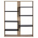 ΒΙΒΛΙΟΘΗΚΗ MARCELINE HM8772.02 100Χ21Χ124,5 ΓΚΡΙ ΒΙΒΛΙΟΘΗΚΗ MARCELINE HM8772.02 100Χ21Χ124,5 ΓΚΡΙ