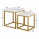 ΖΙΓΚΟΝ GRELAY 2 ΤΕΜ MDF ΟΨΗ ΜΑΡΜΑΡΟΥ & ΜΕΤΑΛΛΟ HM8762.11 45Χ45Χ50εκ. & 37Χ37Χ43 εκ. ΖΙΓΚΟΝ GRELAY 2 ΤΕΜ MDF ΟΨΗ ΜΑΡΜΑΡΟΥ & ΜΕΤΑΛΛΟ HM8762.11 45Χ45Χ50εκ. & 37Χ37Χ43 εκ.