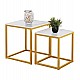ΖΙΓΚΟΝ GRELAY 2 ΤΕΜ MDF ΟΨΗ ΜΑΡΜΑΡΟΥ & ΜΕΤΑΛΛΟ HM8762.11 45Χ45Χ50εκ. & 37Χ37Χ43 εκ. ΖΙΓΚΟΝ GRELAY 2 ΤΕΜ MDF ΟΨΗ ΜΑΡΜΑΡΟΥ & ΜΕΤΑΛΛΟ HM8762.11 45Χ45Χ50εκ. & 37Χ37Χ43 εκ.