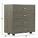 ΣΥΡΤΑΡΙΕΡΑ ΜΕΛΑΜΙΝΗΣ THORG ME 4 ΣΥΡΤΑΡΙΑ DARK OLIVE HM8996.05 80x40x83Υεκ.