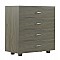 ΣΥΡΤΑΡΙΕΡΑ ΜΕΛΑΜΙΝΗΣ THORG ME 4 ΣΥΡΤΑΡΙΑ DARK OLIVE HM8996.05 80x40x83Υεκ.