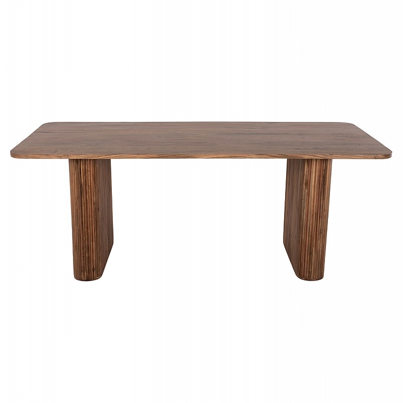 ΤΡΑΠΕΖΙ ΤΡΑΠΕΖΑΡΙΑΣ GROOT HM9683 ΜΑΣΙΦ ΞΥΛΟ ΑΚΑΚΙΑΣ ΣΕ ΦΥΣΙΚΟ 200,5x100x72Yεκ.