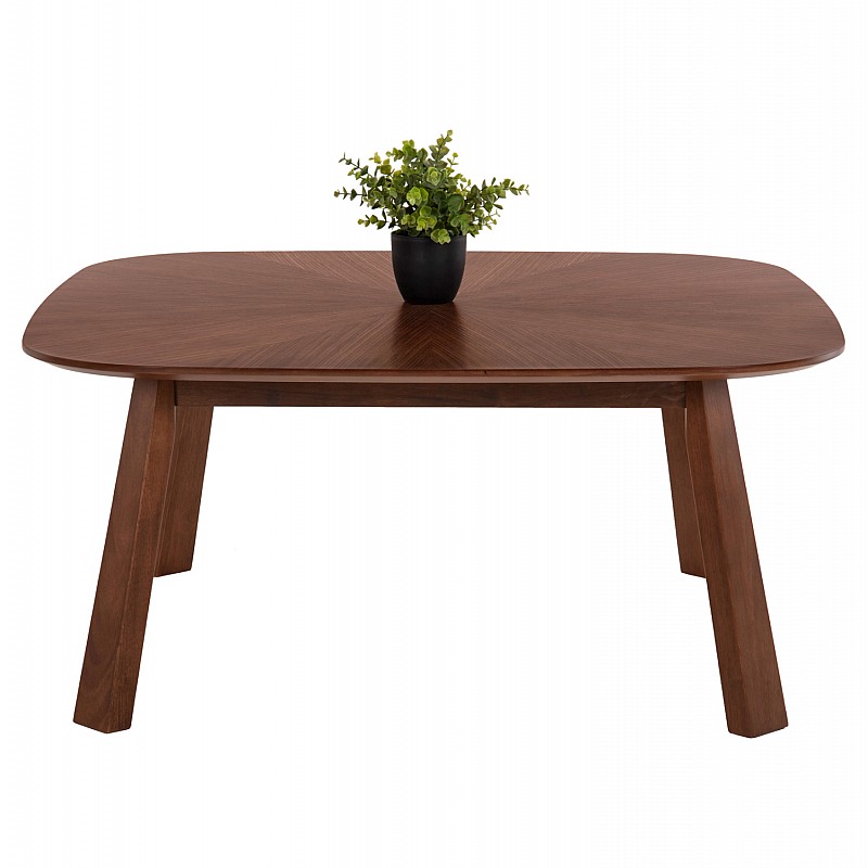 ΤΡΑΠΕΖΙ ΣΑΛΟΝΙΟΥ RINER HM9738 MDF ΜΕ ΚΑΠΛΑΜΑ ΚΑΡΥΔΙΑΣ 100x100x45Yεκ.