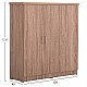 ΝΤΟΥΛΑΠΑ 3ΦΥΛΛΗ ΜΕ ΡΑΦΙΑ FUENTO HM2482.01 SONAMA OAK ΜΕΛΑΜΙΝΗ 120-116x40x123,5Υεκ. ΝΤΟΥΛΑΠΑ 3ΦΥΛΛΗ ΜΕ ΡΑΦΙΑ FUENTO HM2482.01 SONAMA OAK ΜΕΛΑΜΙΝΗ 120-116x40x123,5Υεκ.