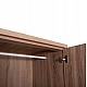 ΝΤΟΥΛΑΠΑ ΜΕ ΣΥΡΤΑΡΙΑ REINA HM2484.11 SONAMA OAK ΜΕΛΑΜΙΝΗ 80x48x183Υεκ.