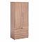 ΝΤΟΥΛΑΠΑ ΜΕ ΣΥΡΤΑΡΙΑ REINA HM2484.11 SONAMA OAK ΜΕΛΑΜΙΝΗ 80x48x183Υεκ.