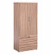 ΝΤΟΥΛΑΠΑ ΜΕ ΣΥΡΤΑΡΙΑ REINA HM2484.11 SONAMA OAK ΜΕΛΑΜΙΝΗ 80x48x183Υεκ.