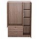 ΝΤΟΥΛΑΠΑ ΜΕ ΚΑΘΡΕΦΤΗ & ΣΥΡΤΑΡΙΑ JARRY HM2485.11 SONAMA OAK ΜΕΛΑΜΙΝΗ 119x48x183Υεκ ΝΤΟΥΛΑΠΑ ΜΕ ΚΑΘΡΕΦΤΗ & ΣΥΡΤΑΡΙΑ JARRY HM2485.11 SONAMA OAK ΜΕΛΑΜΙΝΗ 119x48x183Υεκ